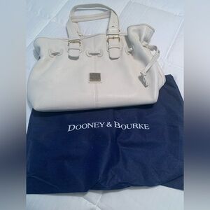 Dooney & Bourke Large White Pebble
Leather Tote Bag NWOT